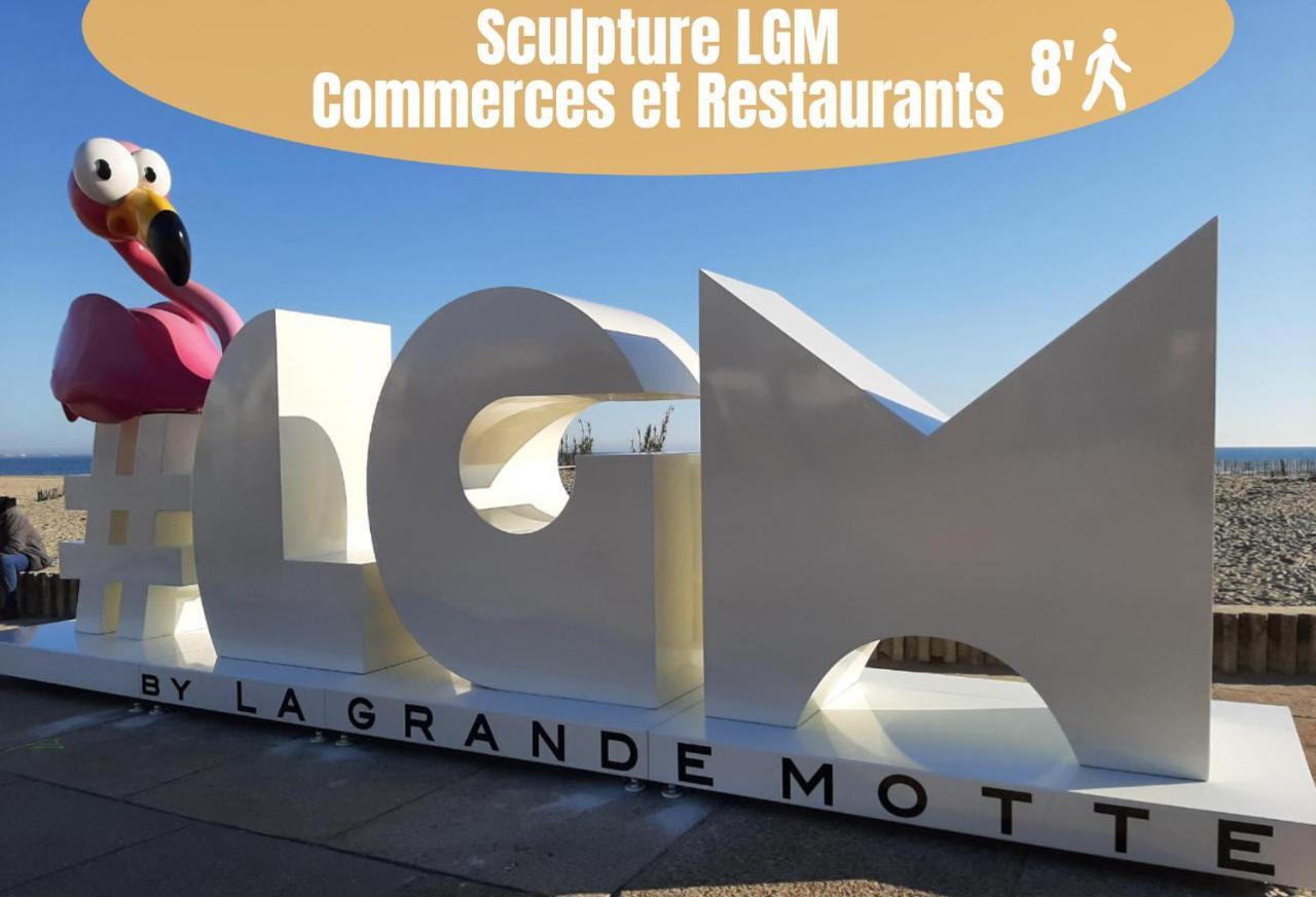 La Casita - Studio Confort Avec Terrasse Et Parking Prive- La Grande Motte, Montpellier Exterior photo